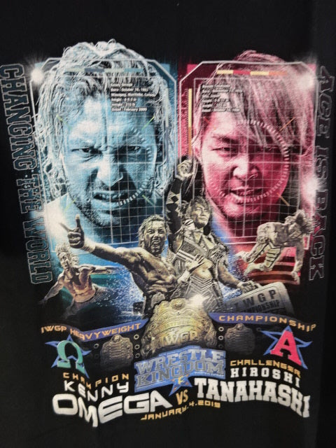 WRESTLE KINGDOM 13 Kenny Omega vs Hiroshi Tanahashi Picture T-Shirt