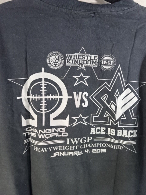 WRESTLE KINGDOM 13 Kenny Omega vs Hiroshi Tanahashi Picture T-Shirt