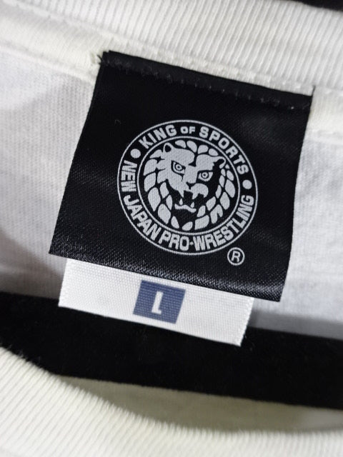 BUSHI EN SERIO T-Shirt (2) (White × Black)