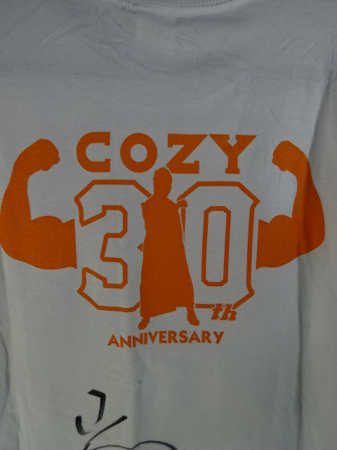 【hand signed autograph】 Satoshi Kojima 30th Anniversary LARIATER T-Shirt