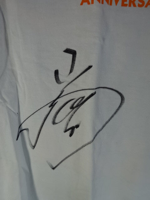 【hand signed autograph】 Satoshi Kojima 30th Anniversary LARIATER T-Shirt