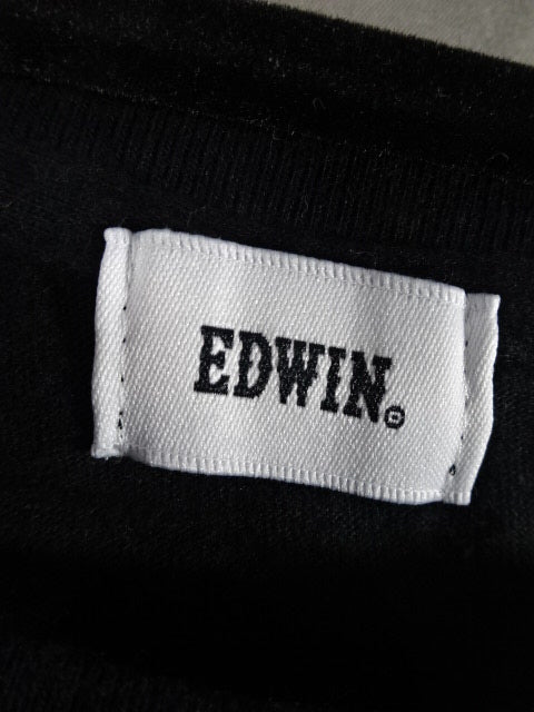 Jushin Thunder Liger ×EDWIN Box Logo T-Shirt (2) (Black)