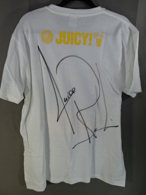 【hand signed autograph】 Juice Robinson JUICE JUICE JUICE JUICE T-shirt