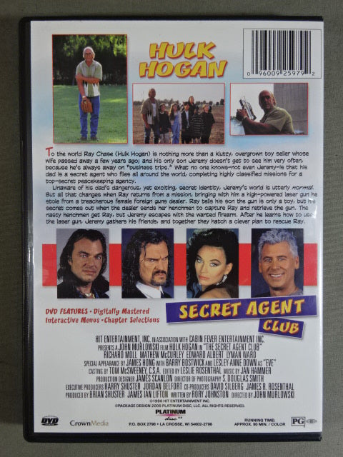 ★ Hulk Hogan starring ★ in SECRET AGENT CLUB