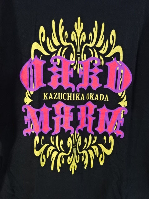 Kazuchika Okada × Guts Dynamite Cabaretes Collaboration T-Shirt (2) (Black)
