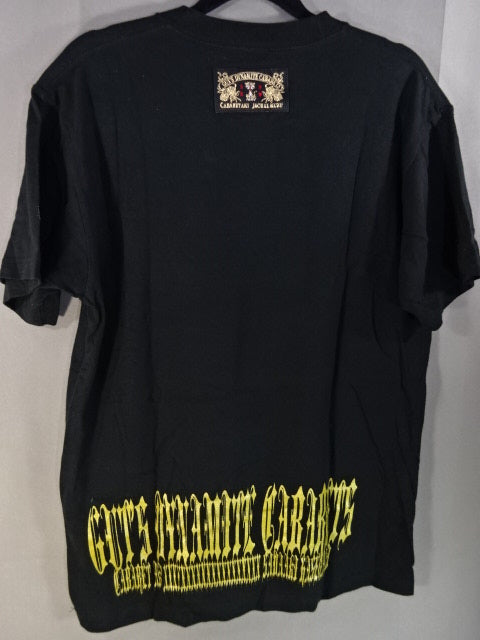 Kazuchika Okada × Guts Dynamite Cabaretes Collaboration T-Shirt (2) (Black)