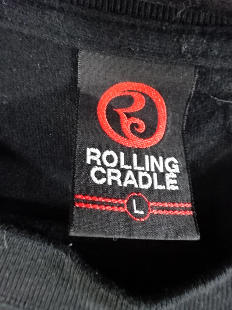 El Desperado × ROLLING CRADLE collaboration T-shirt (black×gold)