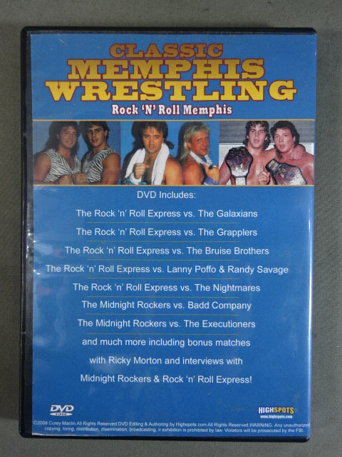 CLASSIC MEMPHIS Wrestling ★Rock "N"Roll Memphis★