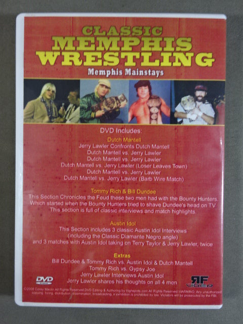 CLASSIC MEMPHIS Wrestling ★MEMPHIS MAINSTAYS★