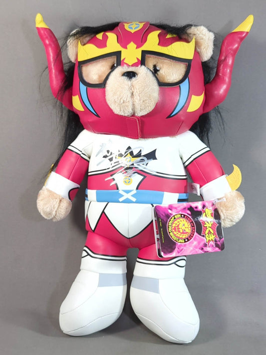 【hand signed autograph】 Jushin Thunder Liger  " Mane Kuma."