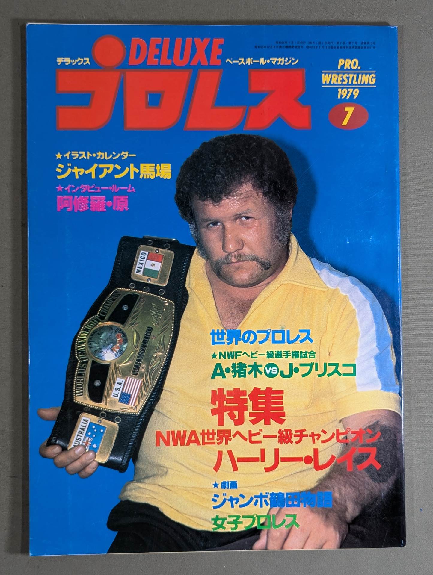 デラックスプロレス 1979年7月号 – 闘道館