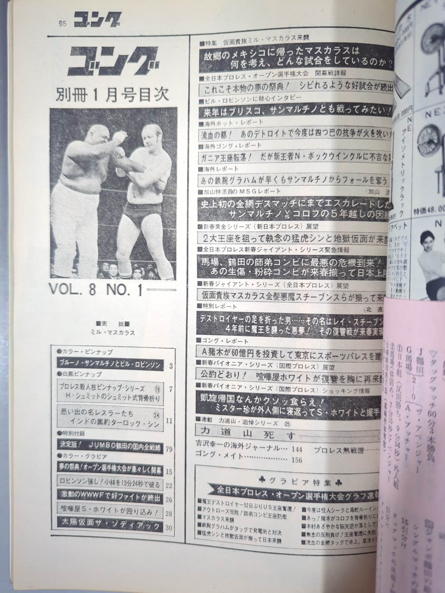 別冊ゴングVol.8 No.1