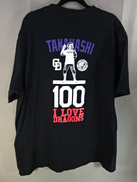 Hiroshi Tanahashi × Chunichi Dragons Collaboration T-Shirt
