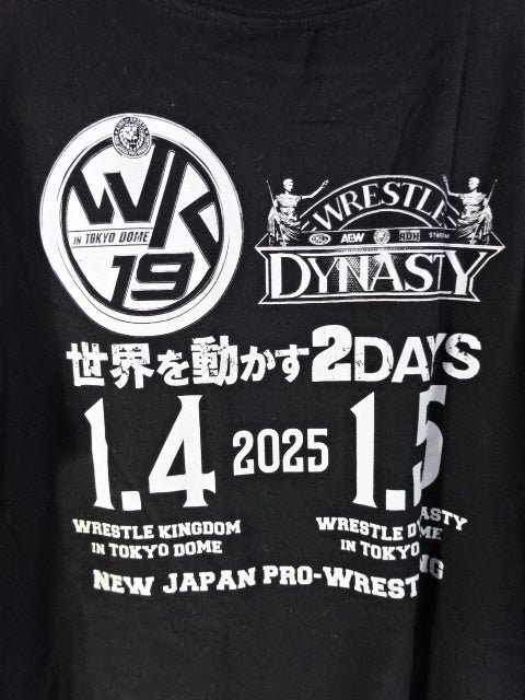 WRESTLE KINGDOM 19 Games Commemorative T-Shirt