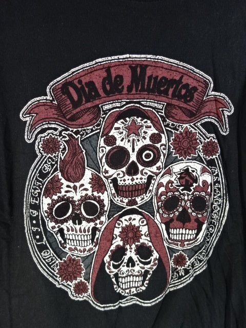 L.I.J. Day of the Dead T-Shirt (1) (Black)