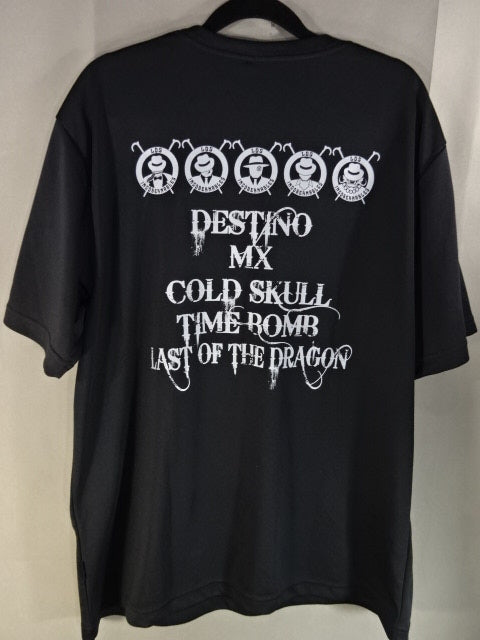 L.I.J. Dry T-shirt (3) (2022 / Black× Gray)