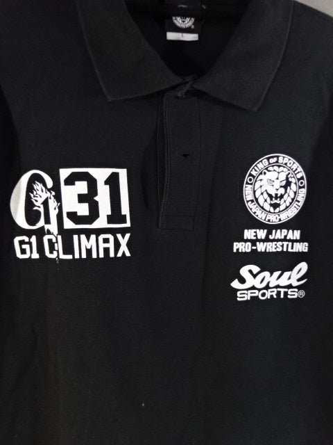 G1 CLIMAX 31 Games Commemorative SOUL SPORTS Polo Shirt