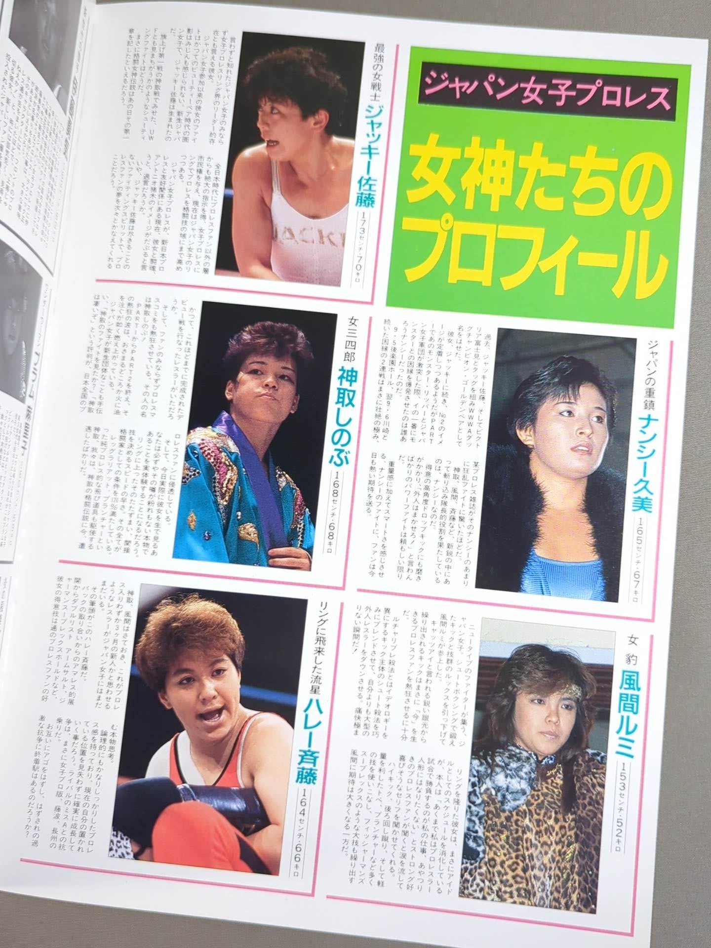 ジャパン女子プロレス / ニューイヤールネッサンス 86’~87’