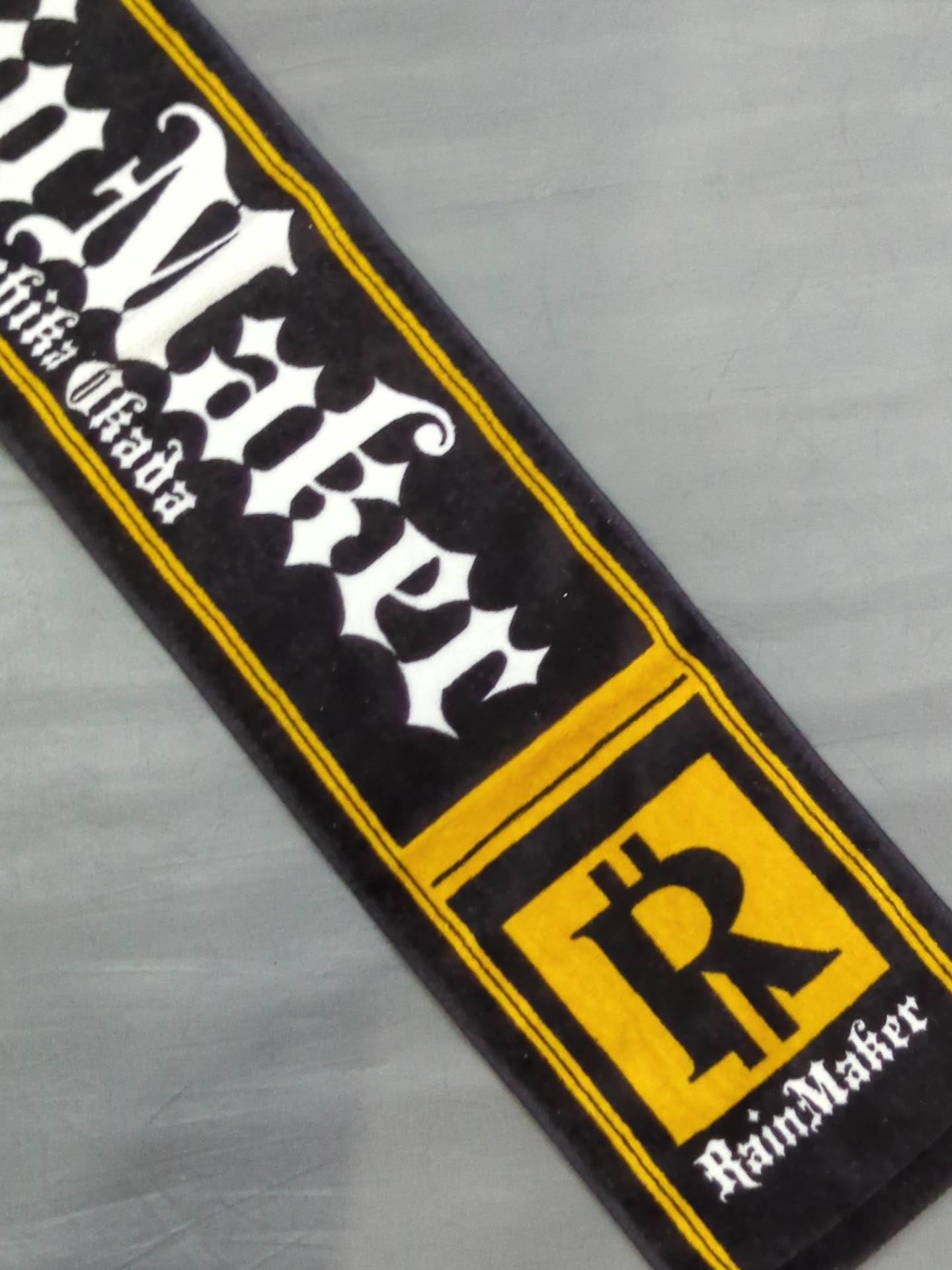 Kazuchika Okada "RAIN MAKER "LEVEL4" Muffler Towel