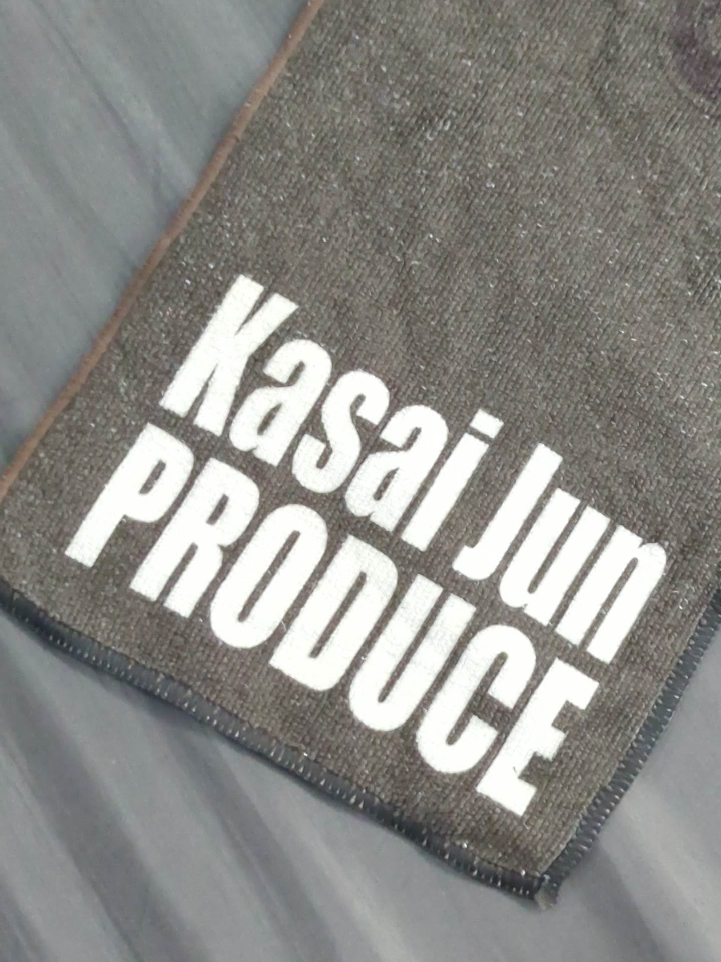 【Jun Kasai hand signed autograph 】 Jun Kasai Produced PAIN LIMIT 2011 Muffler Towel