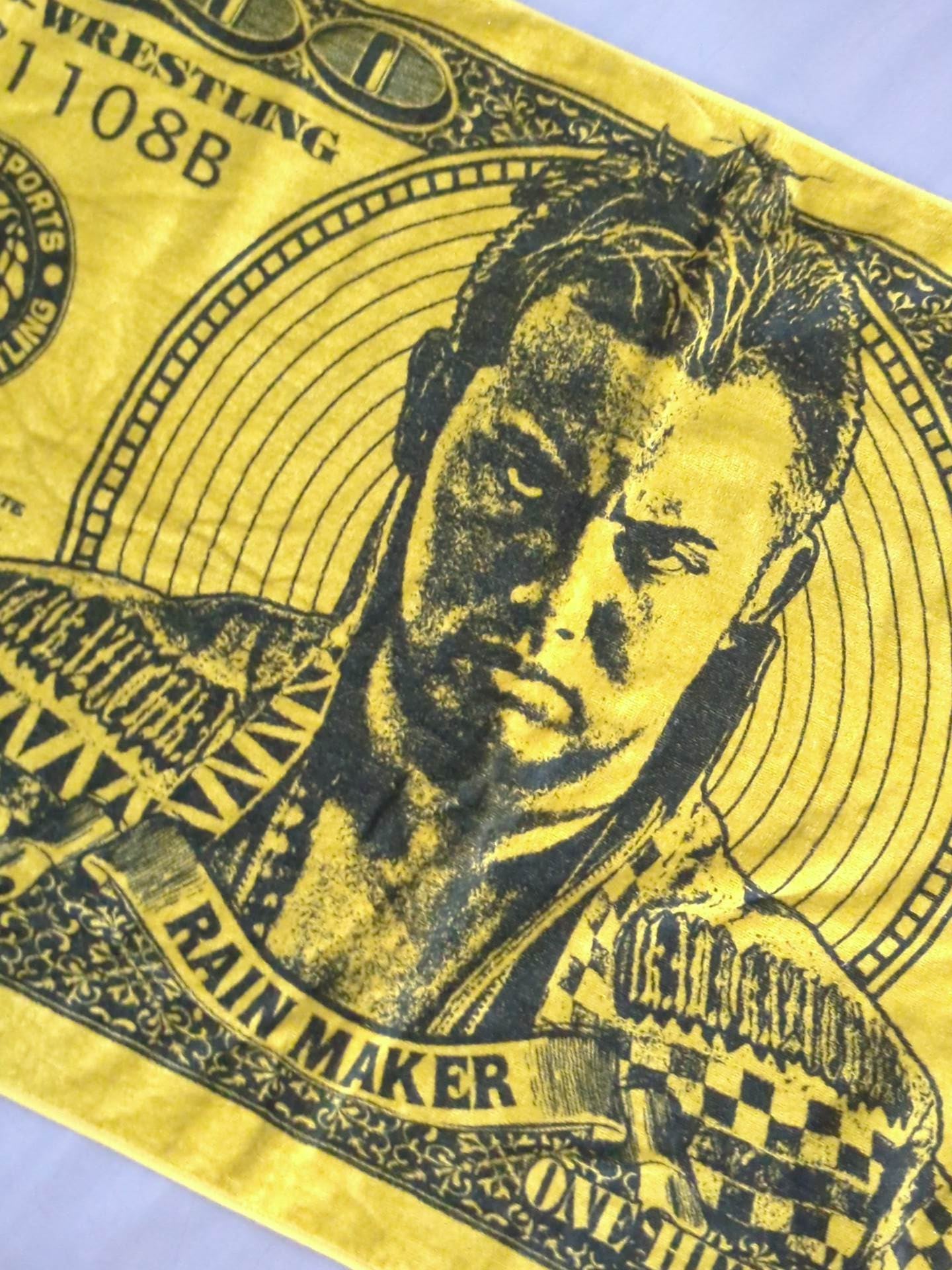 Kazuchika Okada Rainmaker Dollar Bath Towel (2014 ver.)