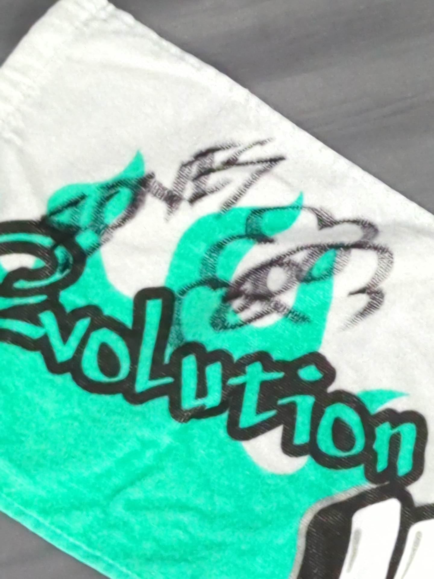 【hand signed autograph】 ZONES "I'm ZONES" muffler towel
