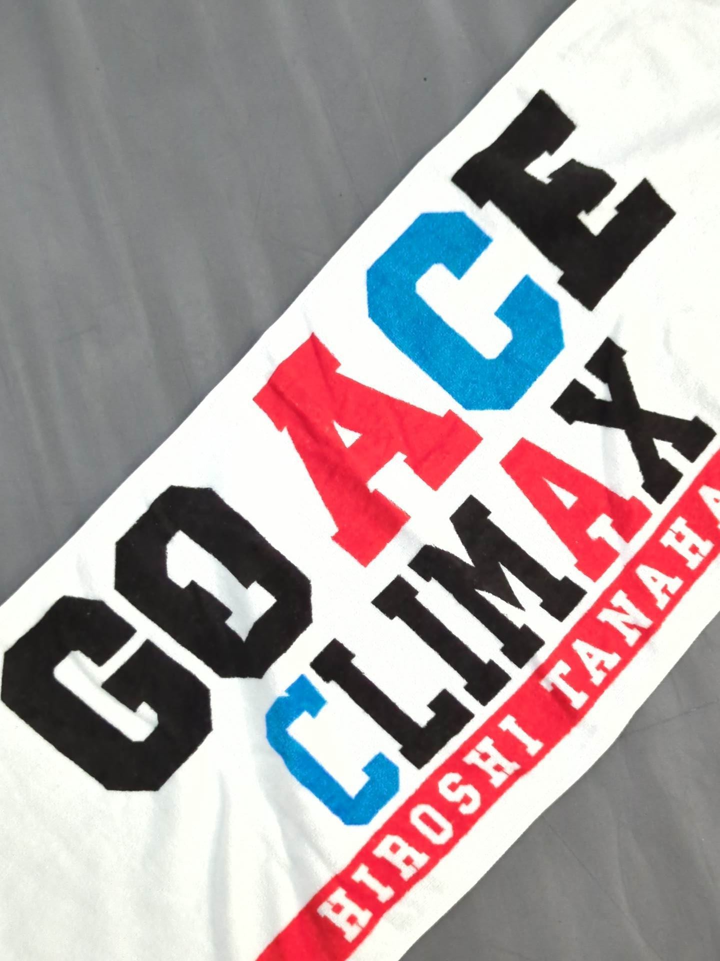 Hiroshi Tanahashi "GO ACE CLIMAX" Face Towel