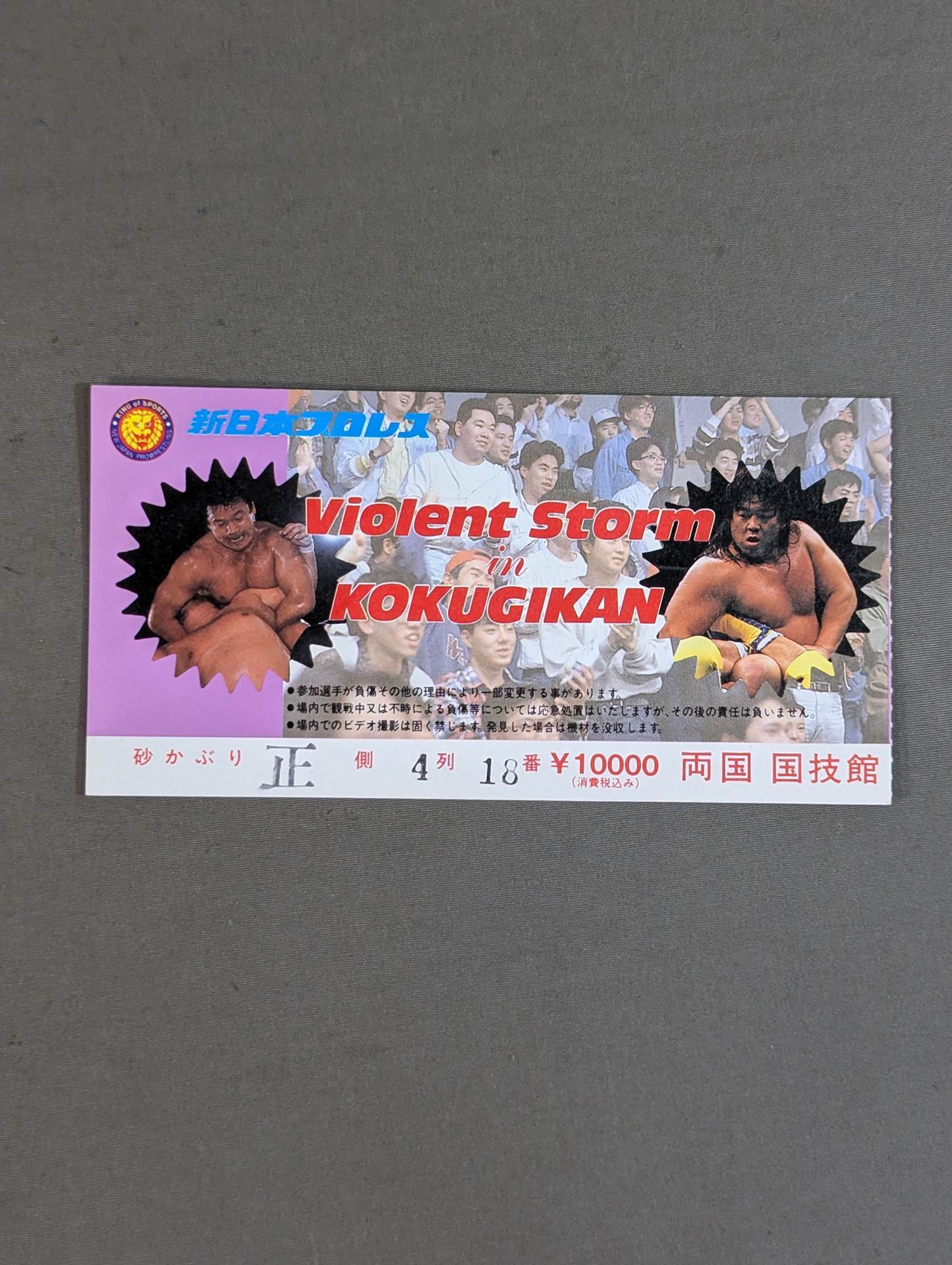 Violent Storm in KOKUGIKAN