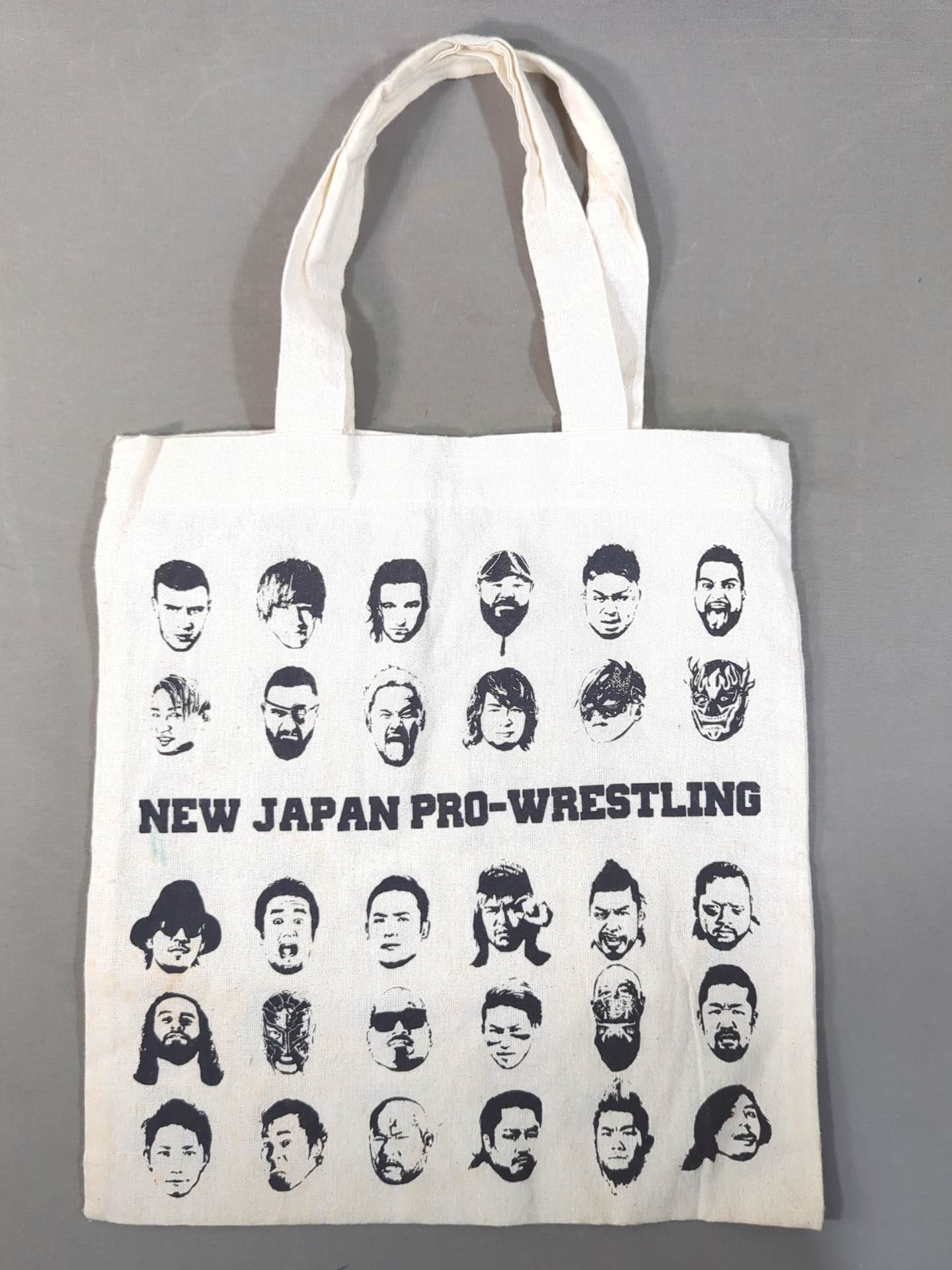 ★ASOKO de New Japan Pro Wrestling Buggy ★ Face Pattern Mini Tote Bag