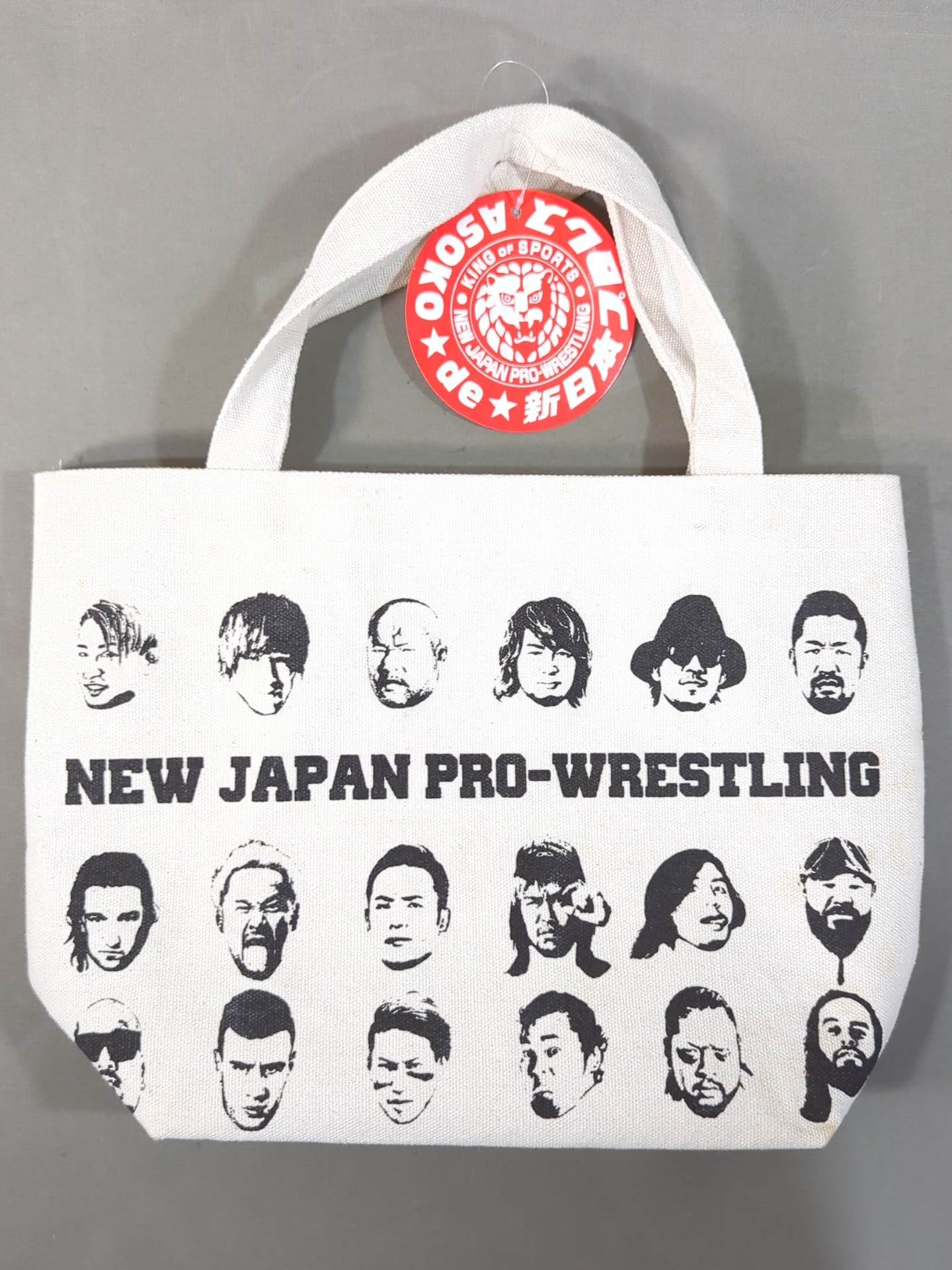 ★ASOKO de New Japan Pro Wrestling ★ Buggy Face Pattern Tote Bag
