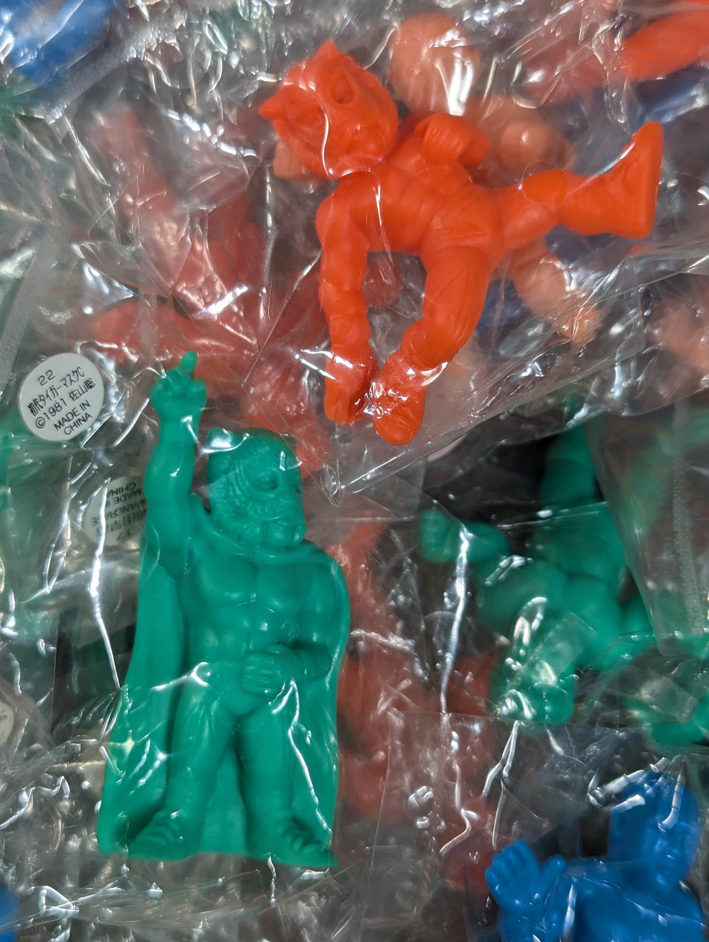 ★Set of ★ 40 Pro Wrestling Eraser Made by CharaPro