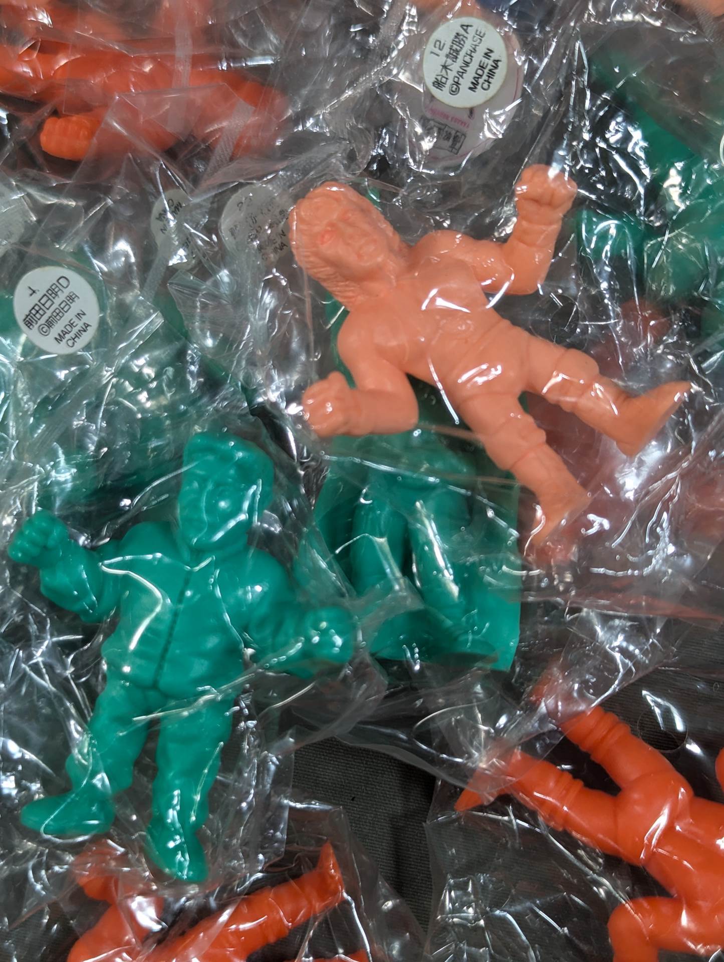 ★Set of ★ 40 Pro Wrestling Eraser Made by CharaPro