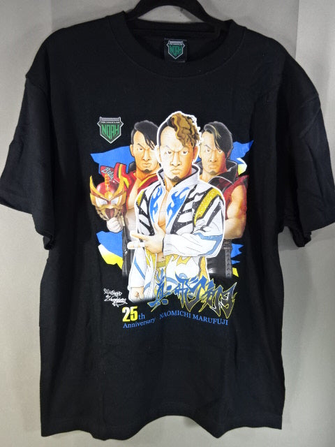 Naomichi Marufuji 's debut 25th anniversary illustration T-shirt