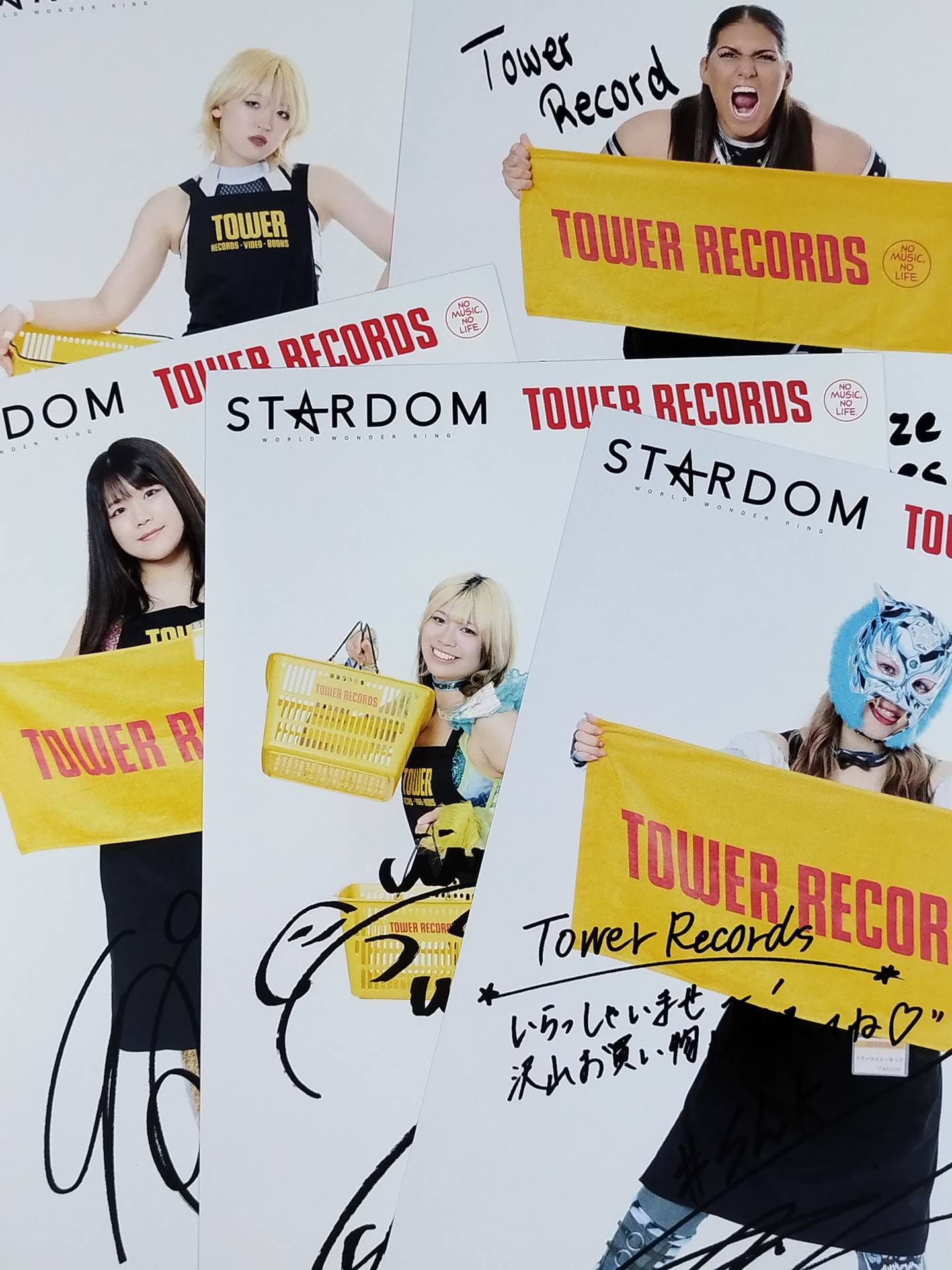 ★ All 42 Complete ★ Stardom ×TOWER RECORDS 2025 Pro-Photo Set