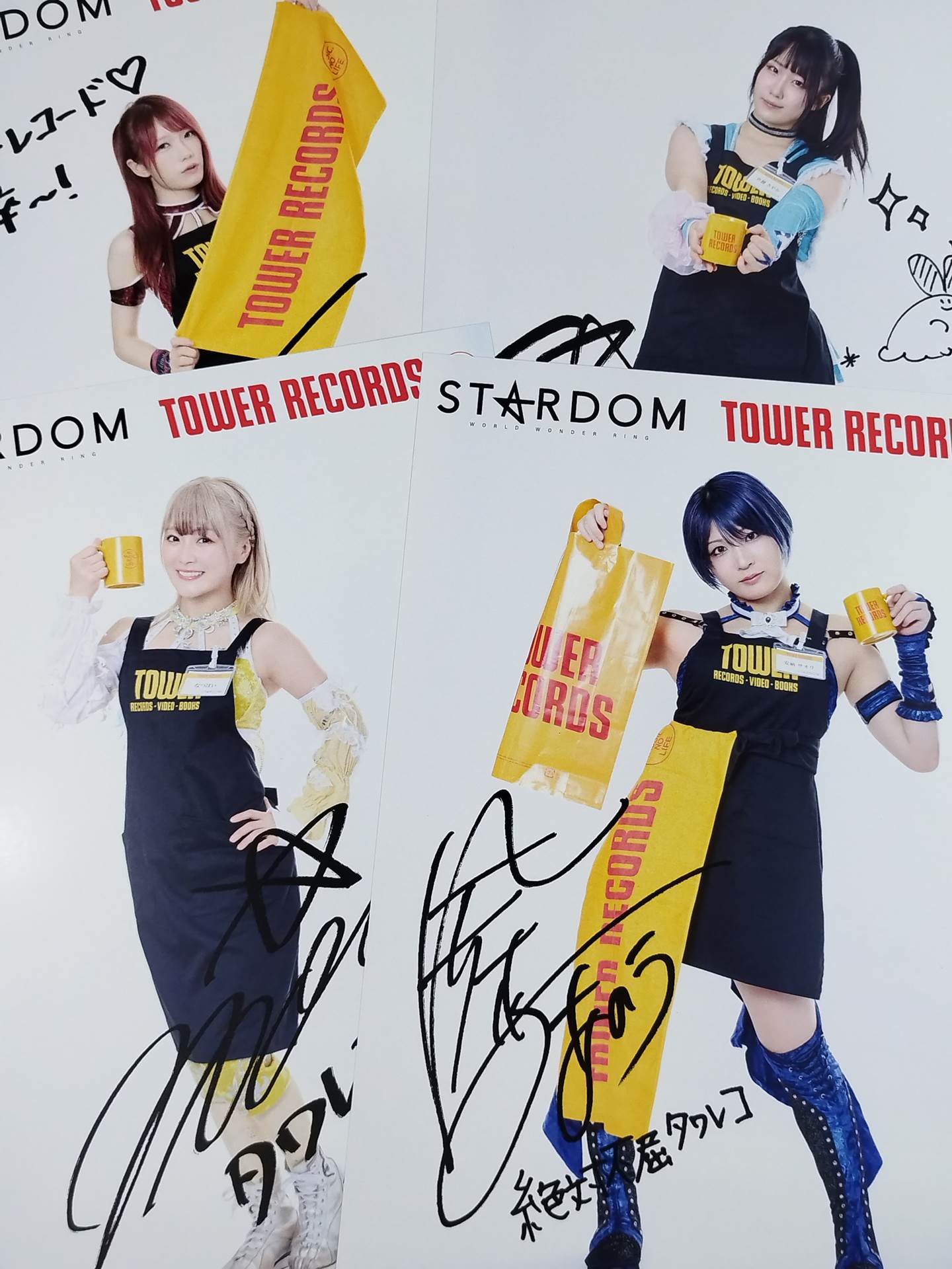 ★ All 42 Complete ★ Stardom ×TOWER RECORDS 2025 Pro-Photo Set