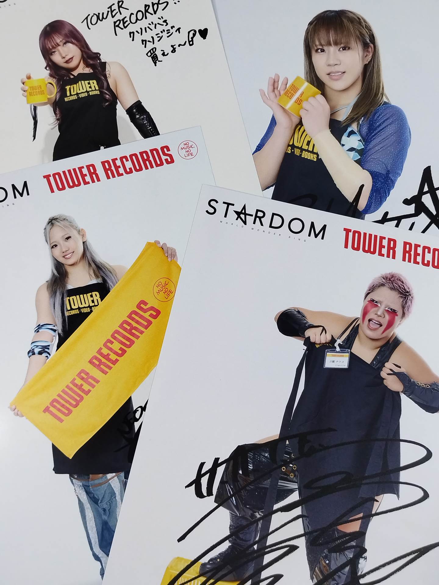 ★ All 42 Complete ★ Stardom ×TOWER RECORDS 2025 Pro-Photo Set