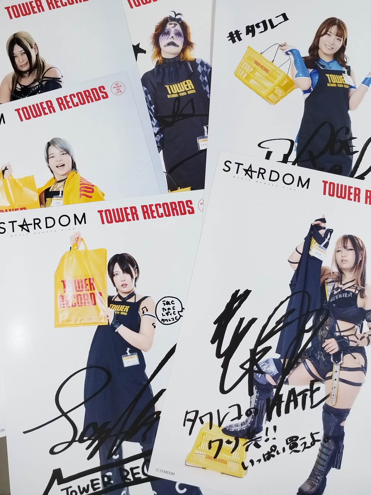 ★ All 42 Complete ★ Stardom ×TOWER RECORDS 2025 Pro-Photo Set