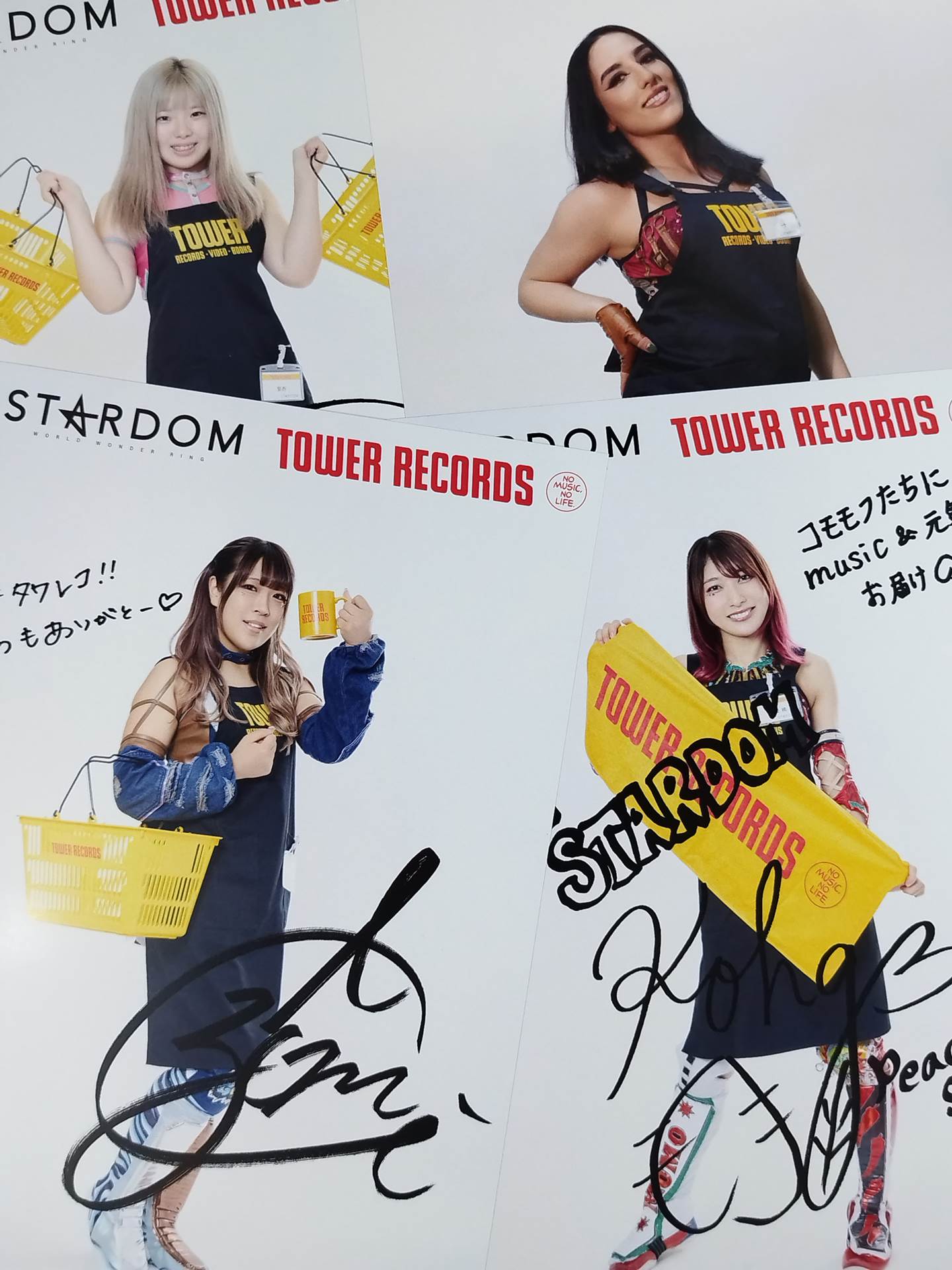 ★ All 42 Complete ★ Stardom ×TOWER RECORDS 2025 Pro-Photo Set