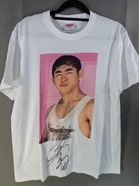 【hand signed autograph】 Kaito Kiyomiya  Deco Narrow Igaguri T-shirt