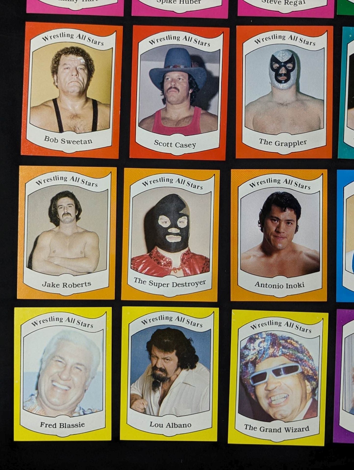 1983 Wrestling All Stars, Series A complete set of 36 cards (unopened)