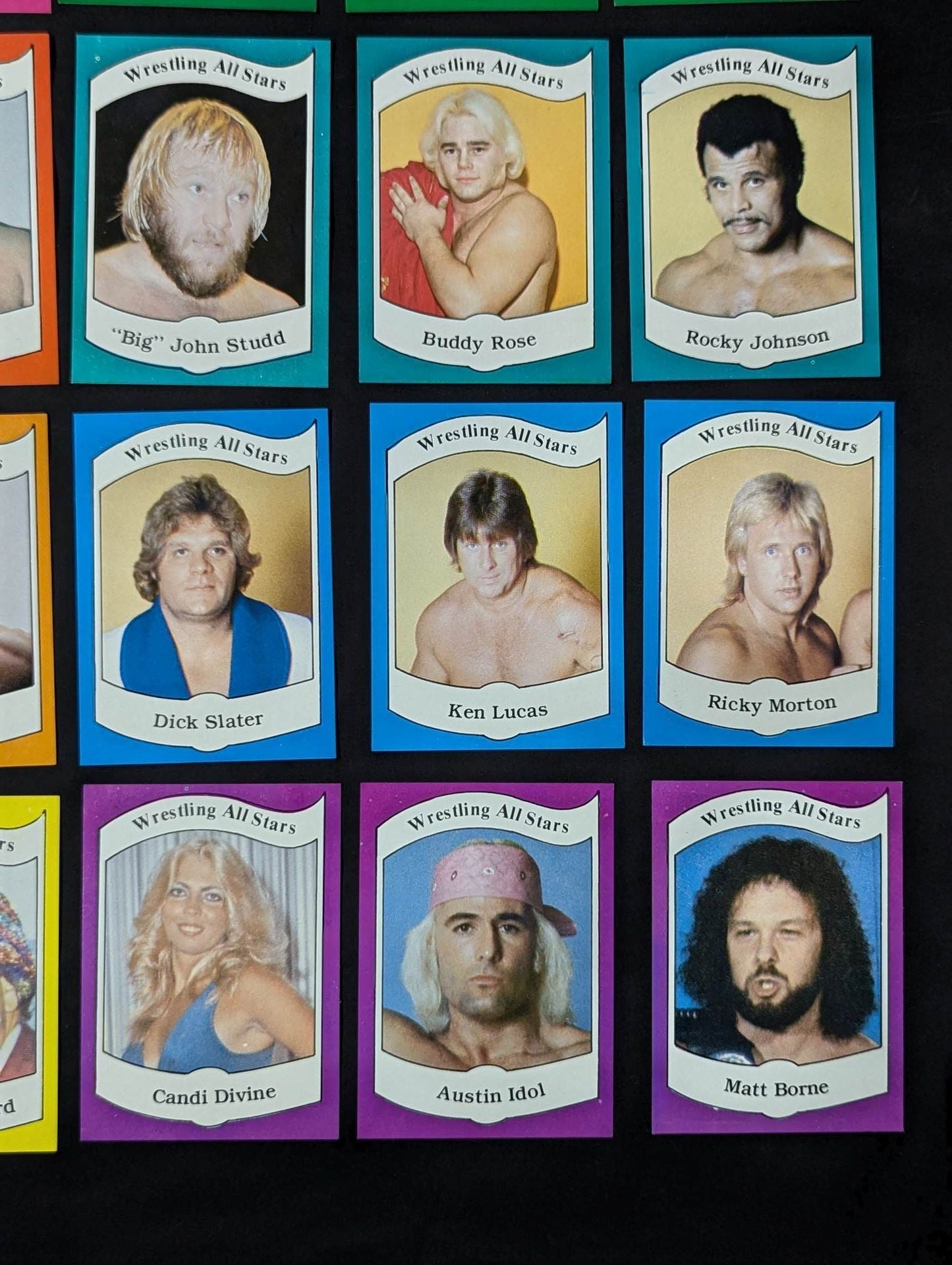1983 Wrestling All Stars, Series A complete set of 36 cards (unopened)