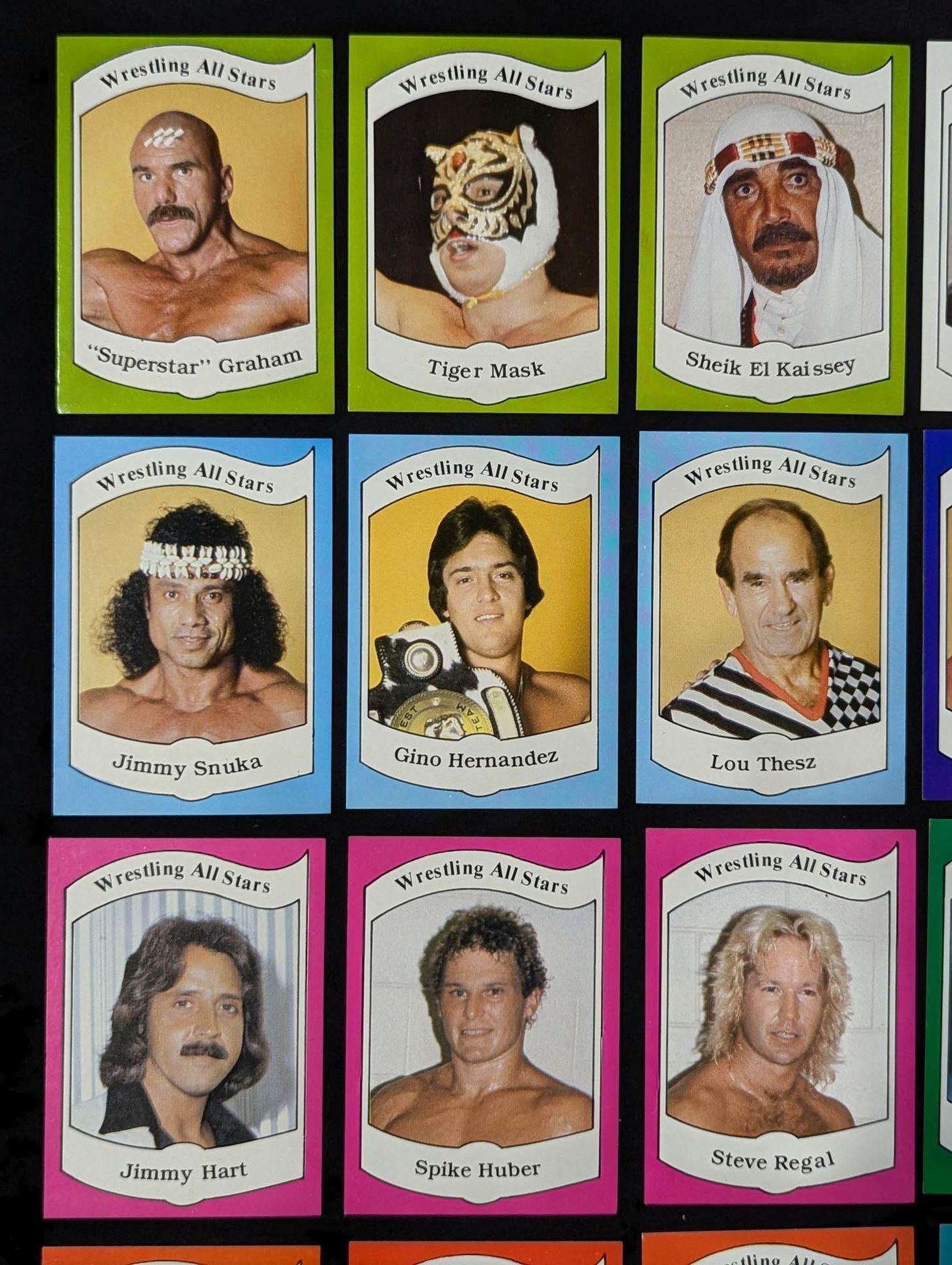 1983 Wrestling All Stars, Series A complete set of 36 cards (unopened)