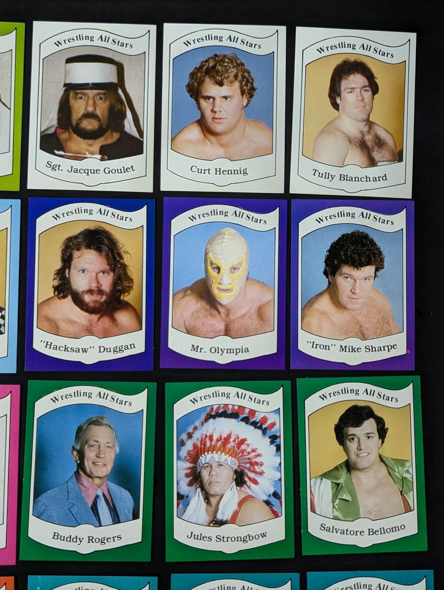 1983 Wrestling All Stars, Series A complete set of 36 cards (unopened)