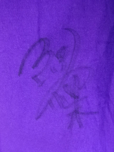 【hand signed autograph】 Yumi Agawa AGAWORLD T-shirt
