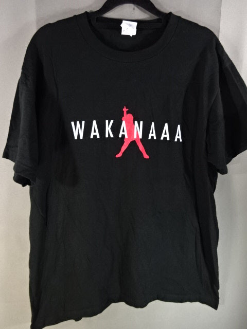 上原わかな WAKSNAAA シルエット Tシャツ①(ブラック)