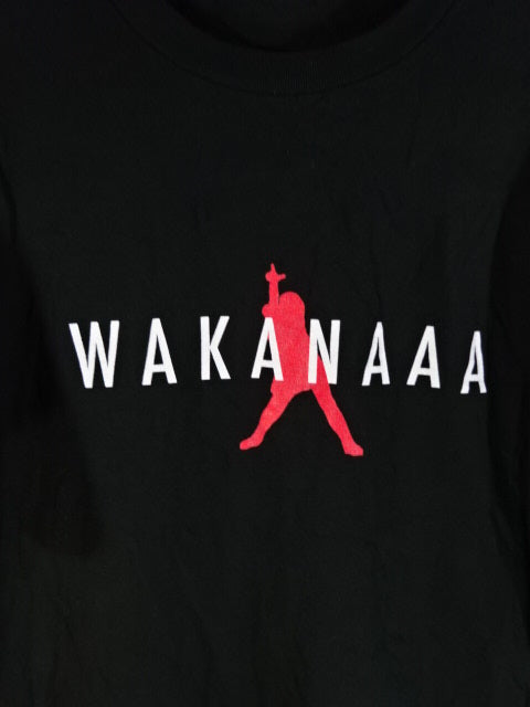 WAKANA UEHARA WAKSNAAA Silhouette T-Shirt (1) (Black)