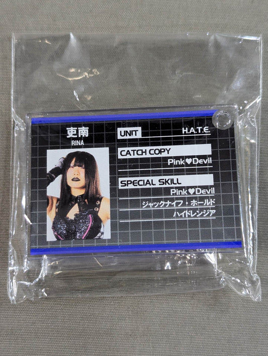 吏南 プロフィールアクリルキーホルダー