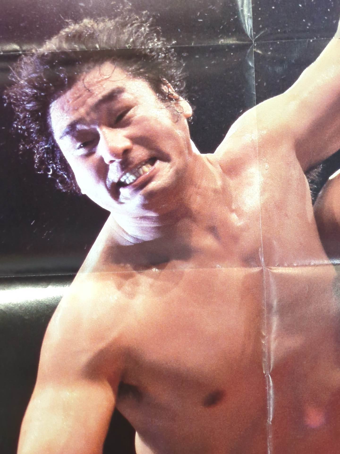 天龍源一郎 雑誌付録ポスター