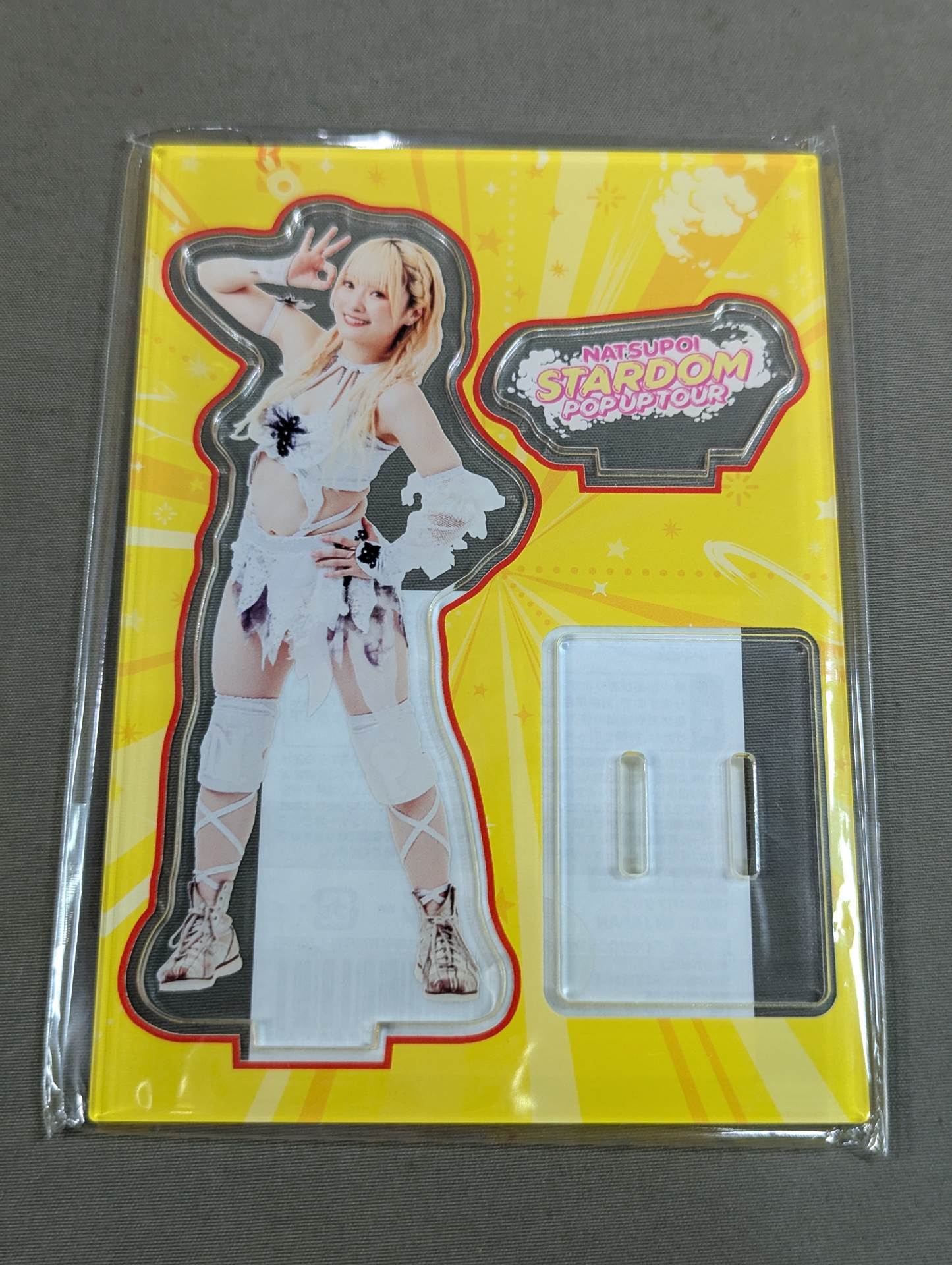 なつぽい STARDOM POP UP TOUR in TOWER RECORDS アクスタプレート