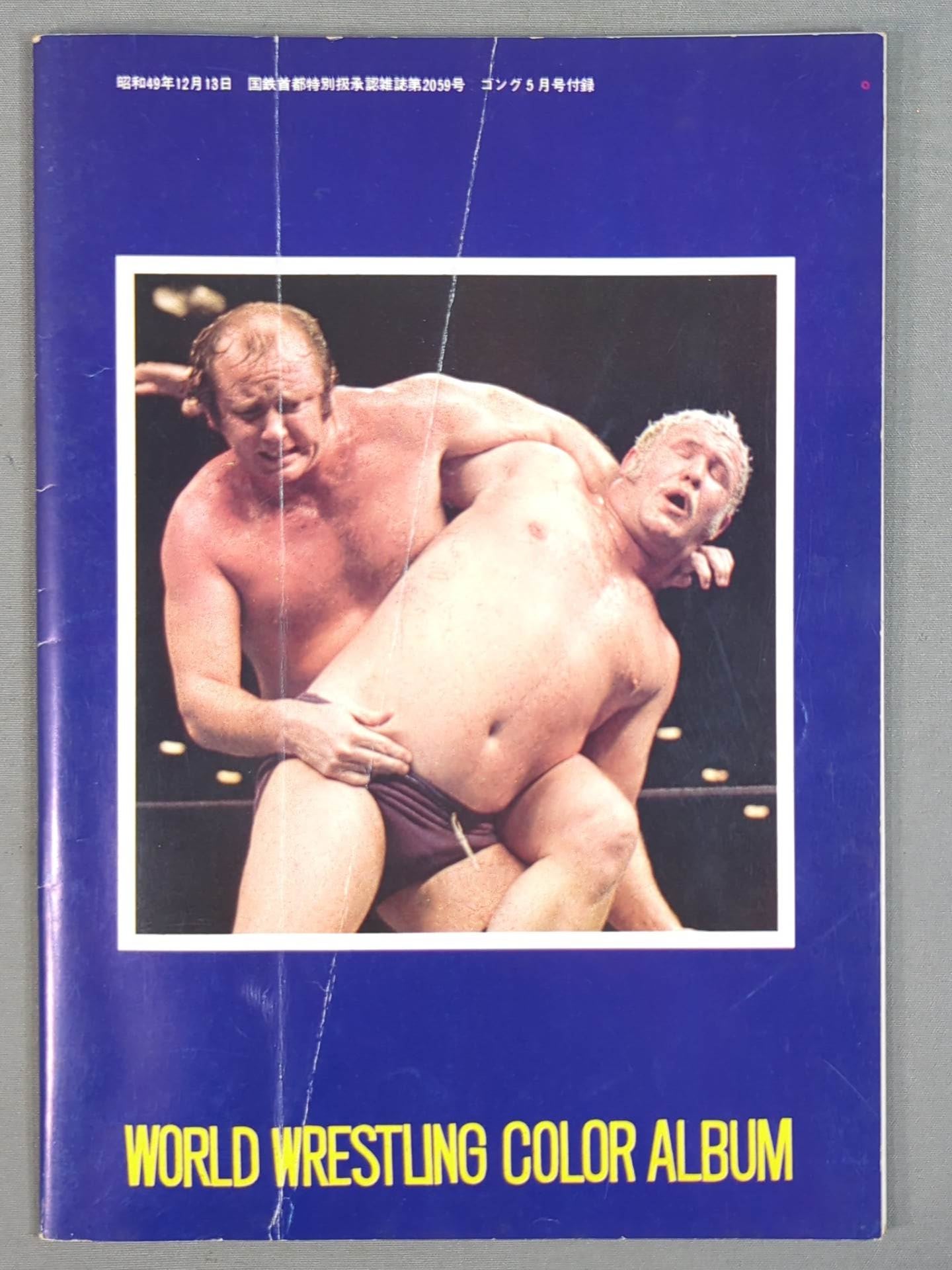 ワールド・レスリング・カラー・アルバム / WORLD WRESTLING COLOR ALBUM ゴング別冊付録1974.5